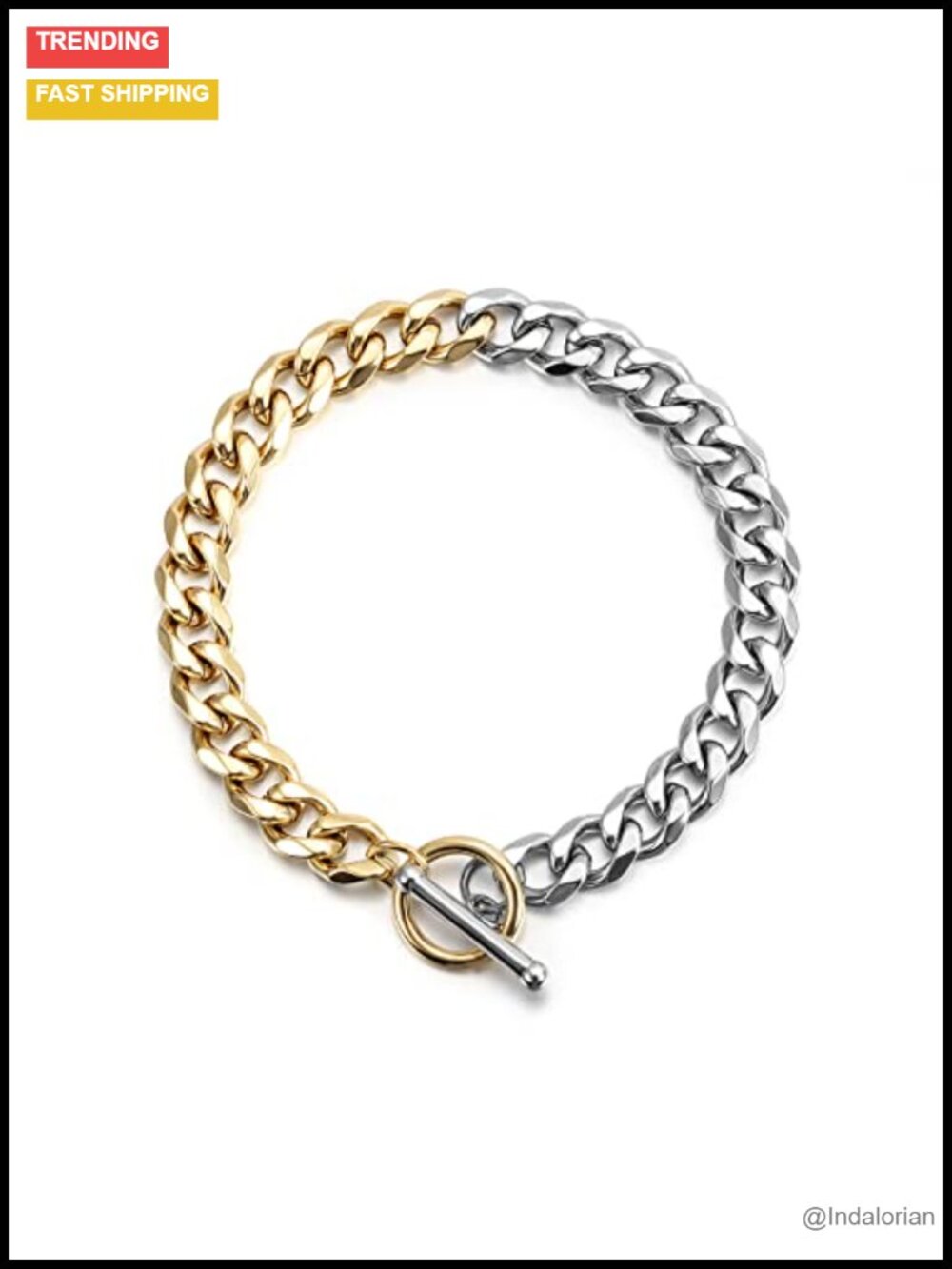 Chunky Miami Cuban Link Bracelet Hip-Hop Jewelry for Women Men Stainless Steel
